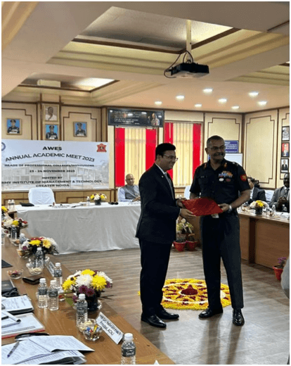 Dr Ajay Rana speaking on the future of higher education