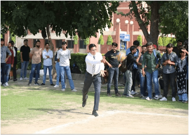 Dr Ajay Rana with distinguished guests at a research symposium