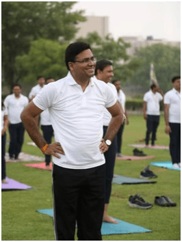 Dr Ajay Rana at a global education summit